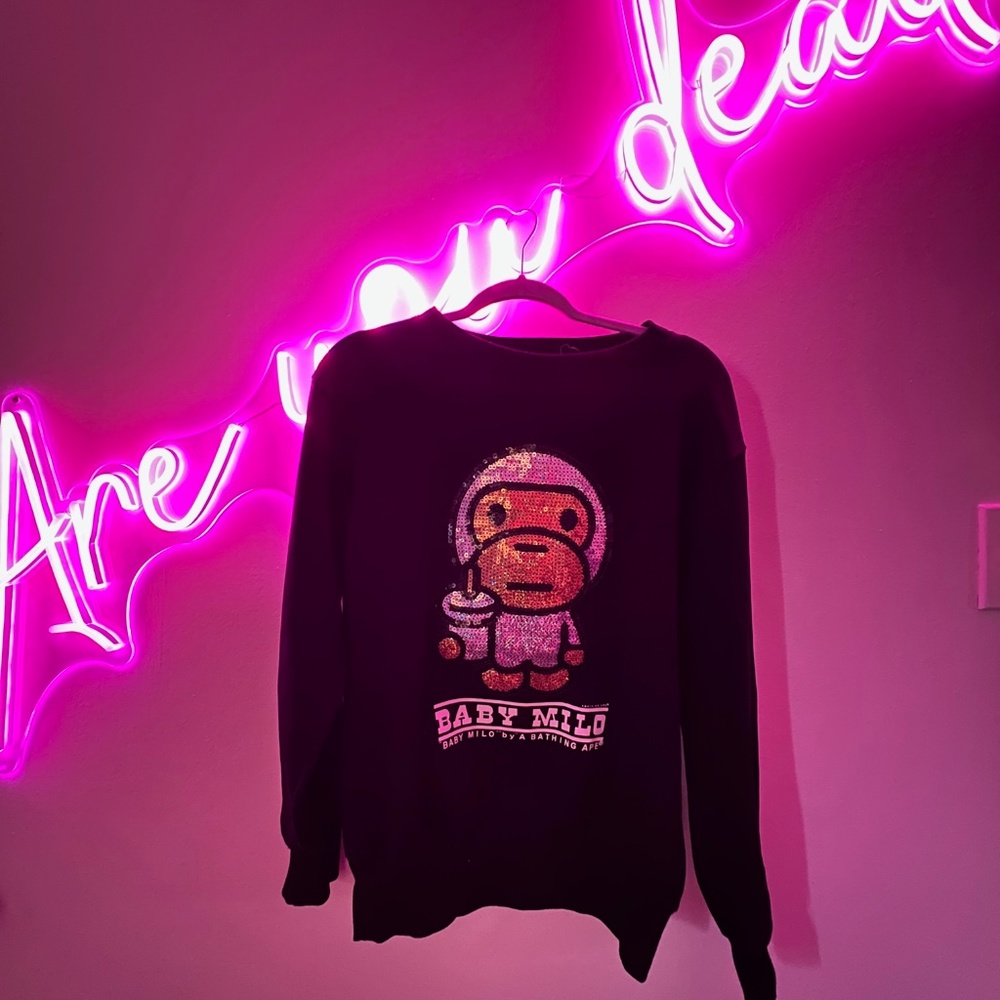 A BATHING APE BABY MILO sweater